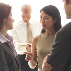 Business Colleagues Working